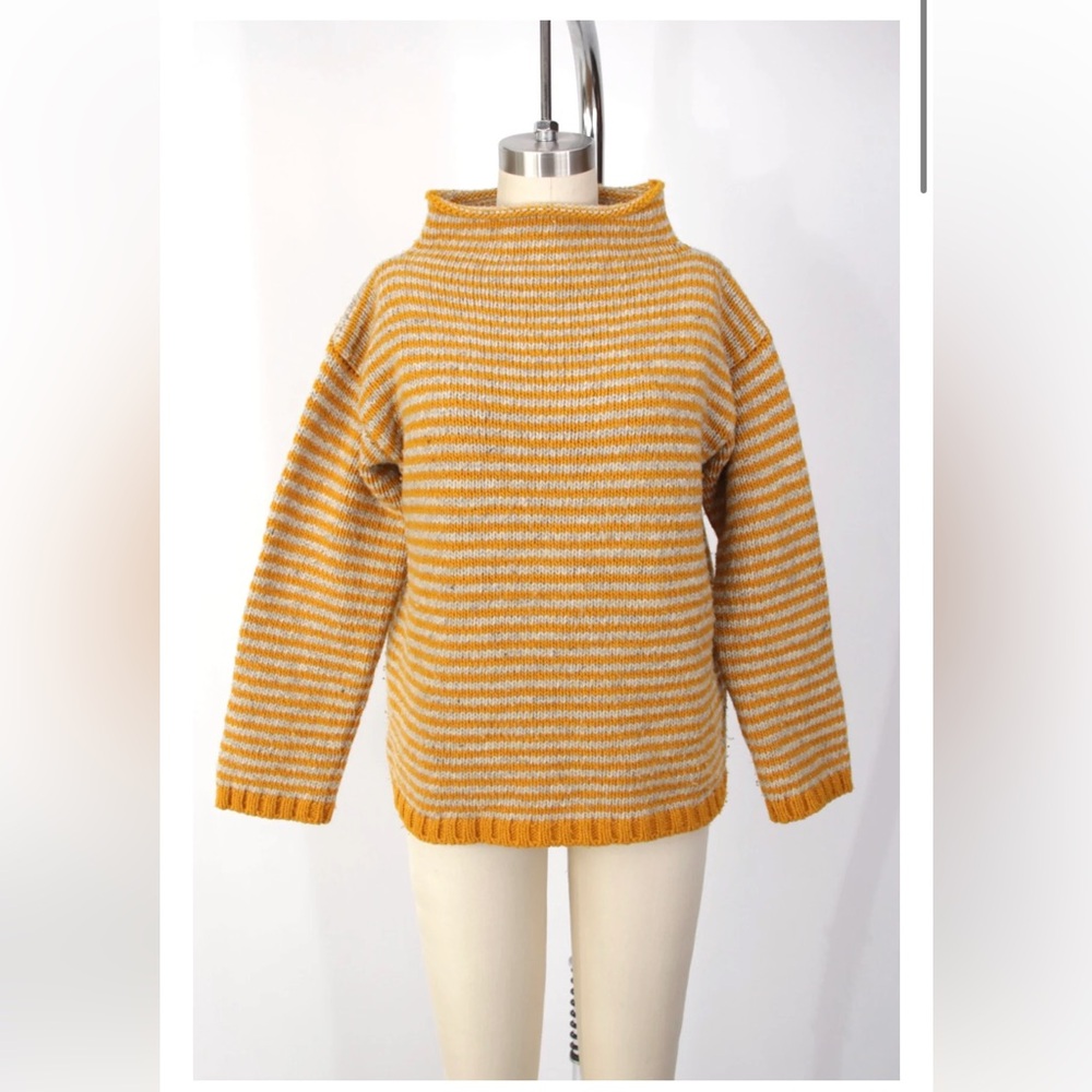 Babaā No 6 Eco Wool Striped Jumper